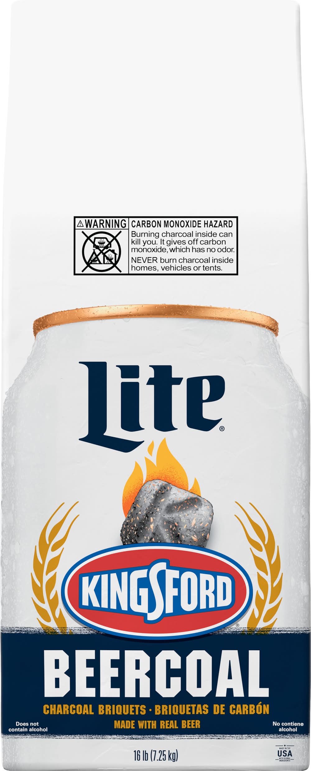 Kingsford Miller Lite Beercoal Charcoal Briquettes Made With Real Beer
