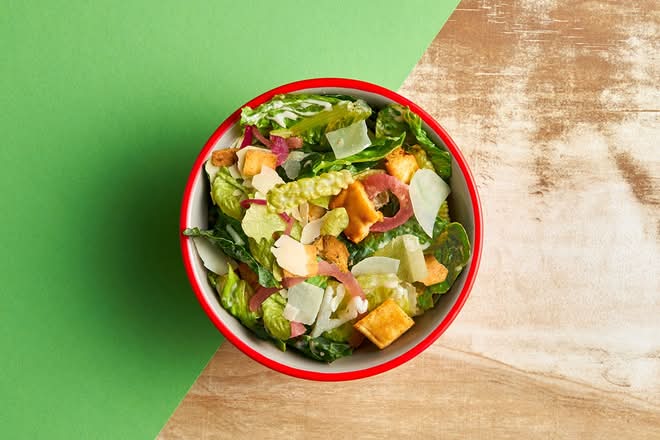 Spicy Caesar Salad