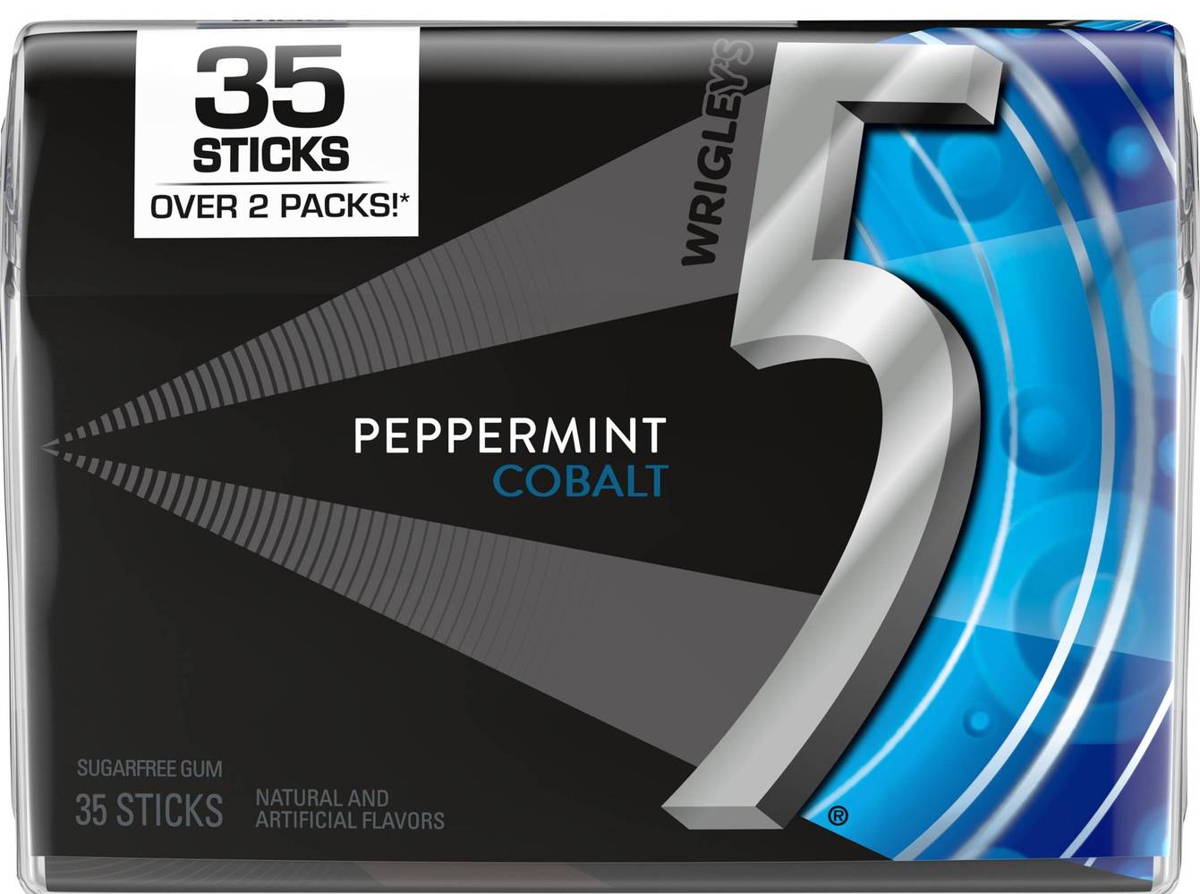 Wrigleys 5 Peppermint Cobalt 35 Pieces