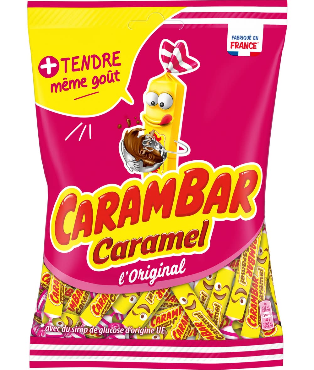 Carambar - Bonbons l'original, caramel (320g)