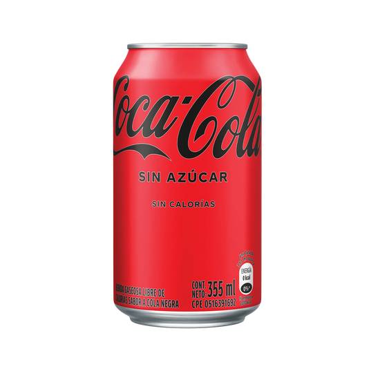 Coca-Cola sin Azúcar 355 ml