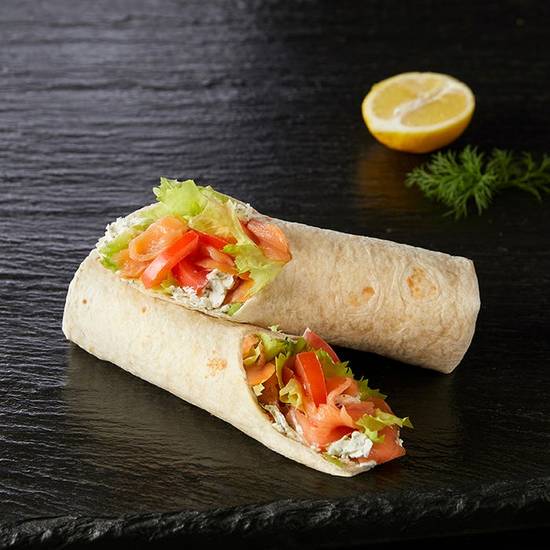 Le wrap saumon