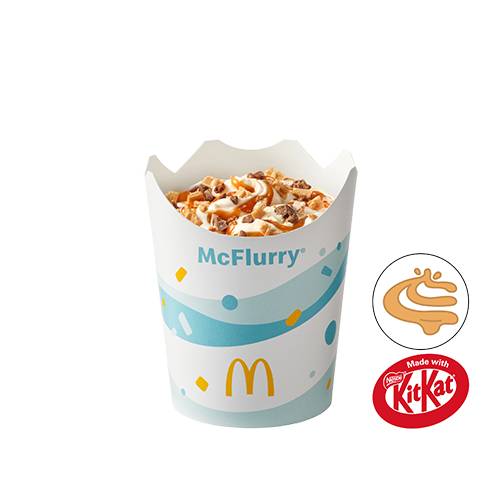 McFlurry® KitKat® z polewą karmelową