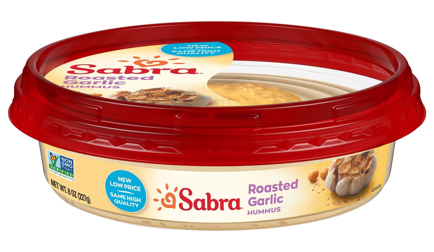 Sabra Hummus, Roasted Garlic (8 oz)