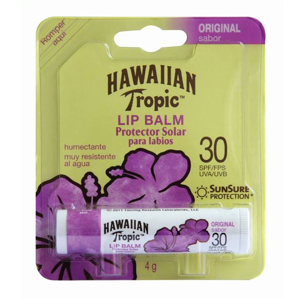 Hawaiian tropic protector labial original fps 30  (4 g)