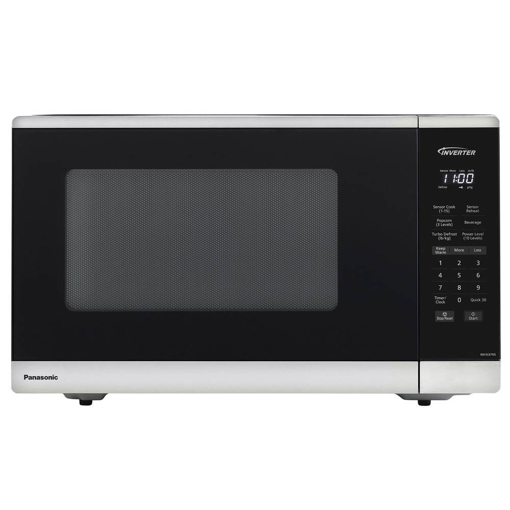 Panasonic Countertop Microwave Oven (1.3 cubic feet/silver)