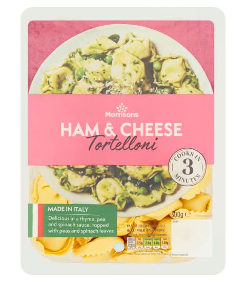 Morrisons Ham & Cheese Tortelloni (300g)