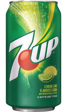 7 Up Naturally Flavored Soda 12 oz Can