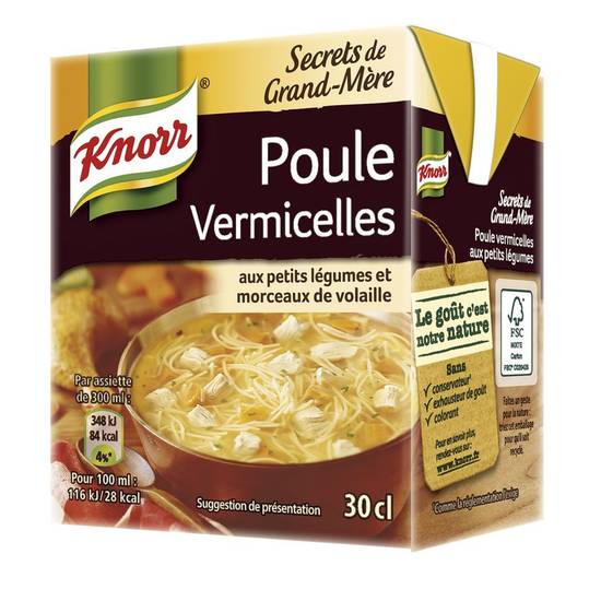 Soupe poule aux vermicelles Knorr 30cl