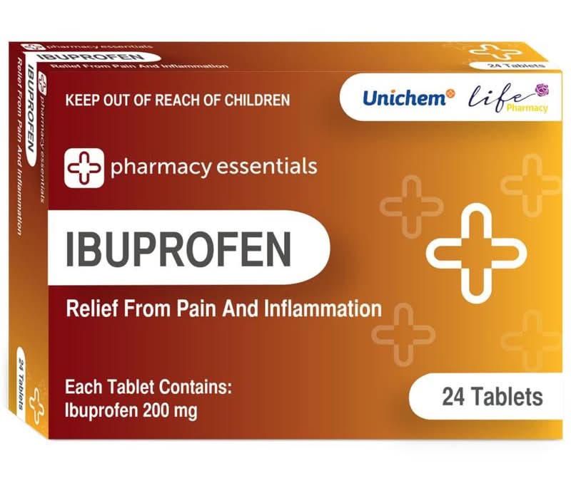 Pharmacy Essentials Ibuprofen 200mg Tablets 24pk