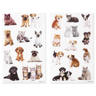 10ct Cute Pet Photos Sticker Pad