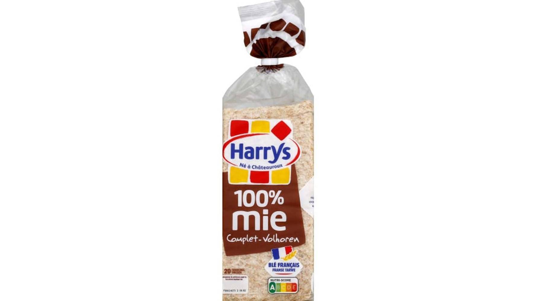 Harry's 100% mie complet Le paquet de 500g