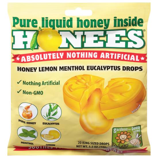 Ambrosoli Honees Honey Lemon Cough Drops (20 drops)
