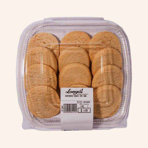 Round shortbread cookies - Biscuits aux fruits et au citron (360 g - 360g)