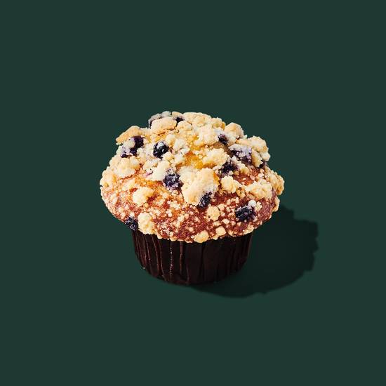 Blueberry Muffin with Yogurt & Honey