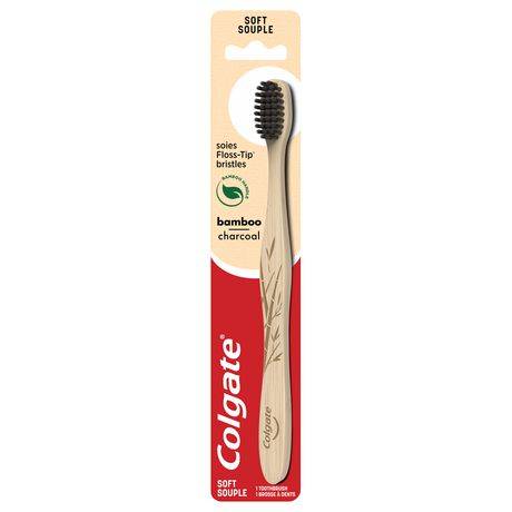 Colgate Bamboo Charcoal Toothbrush, Brown