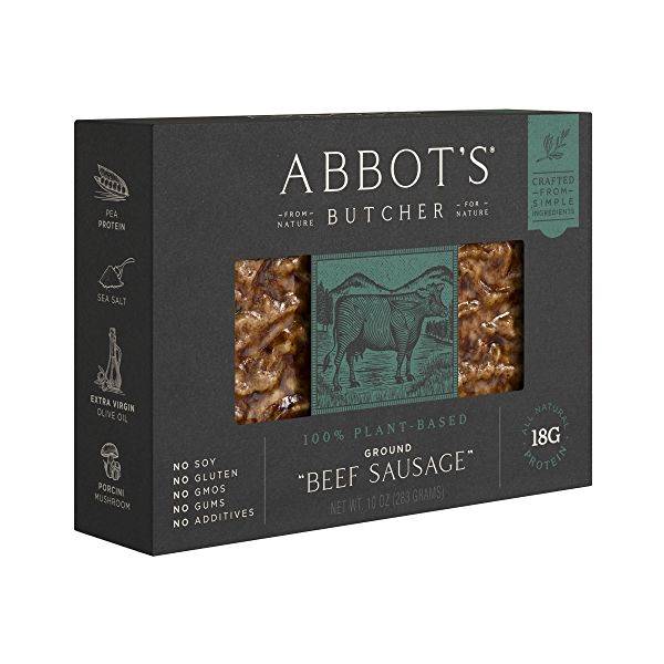 Abbot's Butcher Plant-Based Ground Beef Sausage (10 oz)