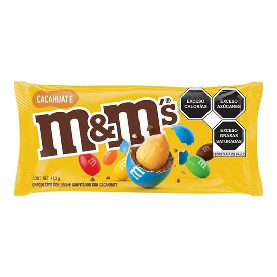 M&M S PEANUT CHOCOLATE 43.8 GR.