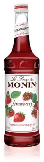 Monin Strawberry Syrup (26.5 oz)