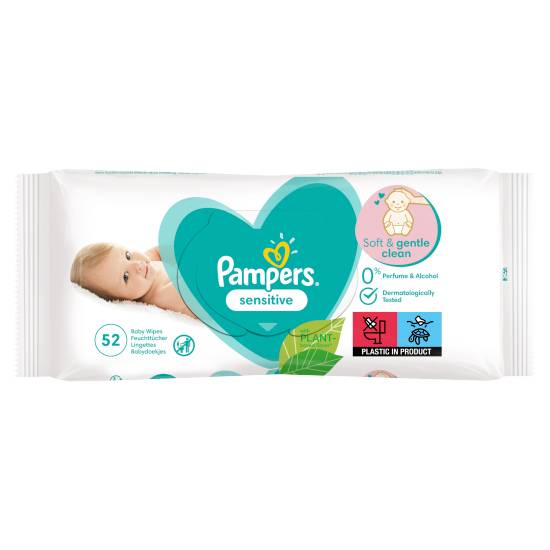Pampers Sensitive Baby Wipes (52 pack)