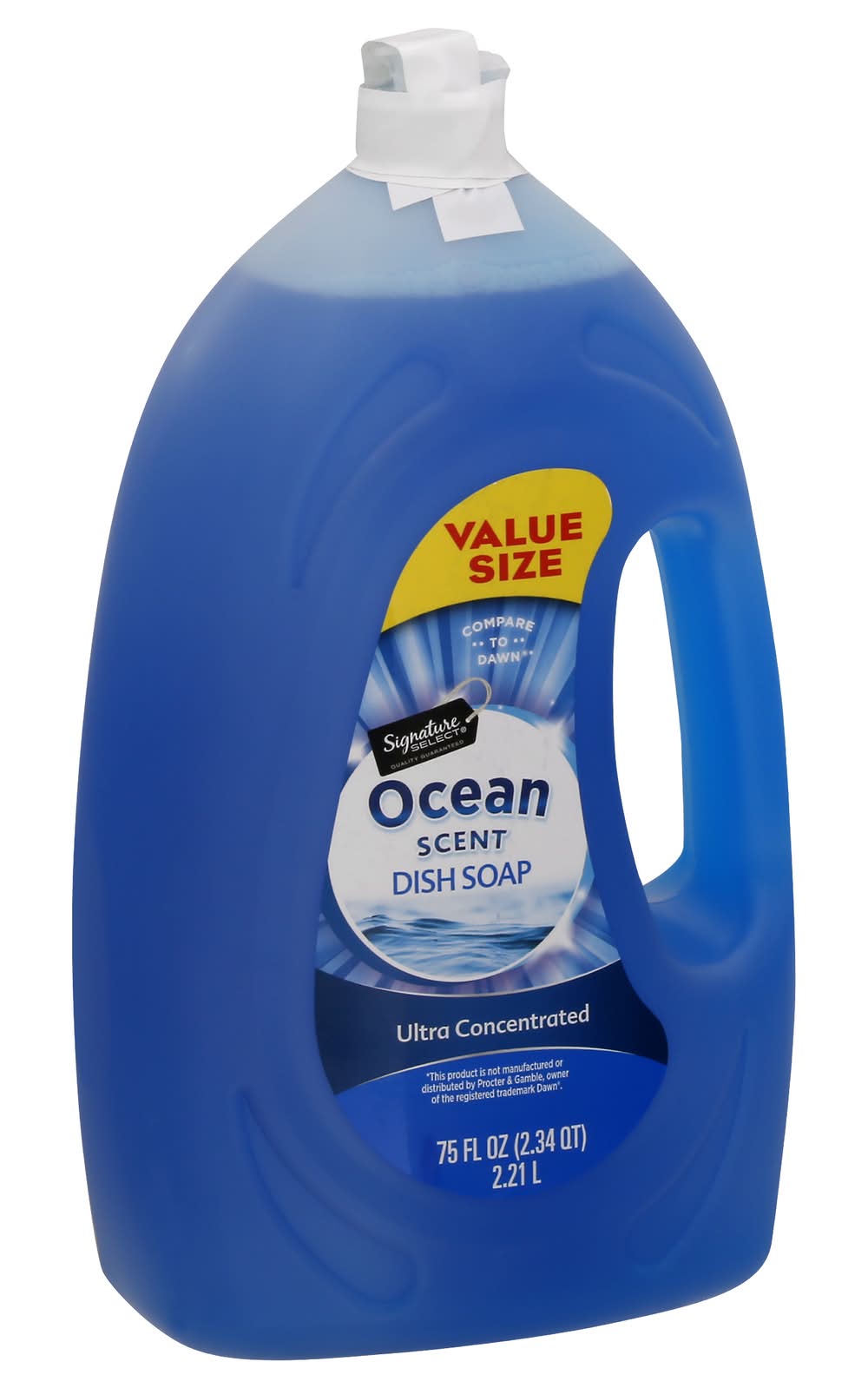 Signature Select Dish Soap, Ocean (75 fl oz)