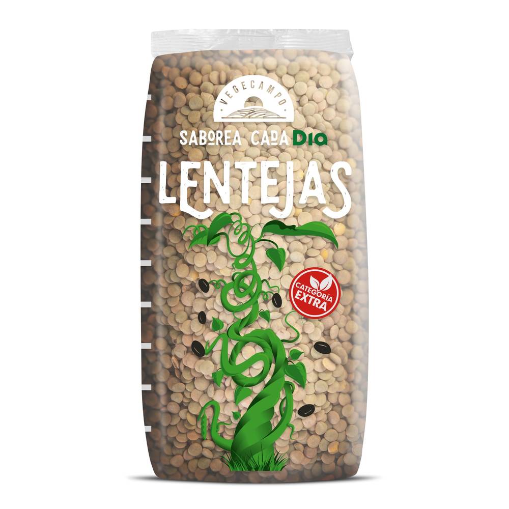 Lenteja Castellana Vegecampo De Dia Bolsa 1 Kg