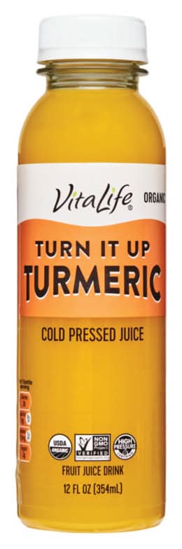 VitaLife Turn It Up Cold Pressed Juice, Turmeric (12 fl oz)