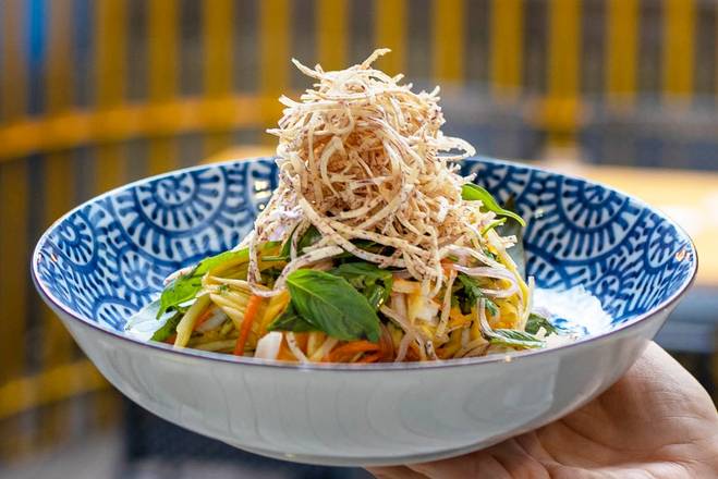 Salade de mangue (Vege) / Mango Salad (Vegan)