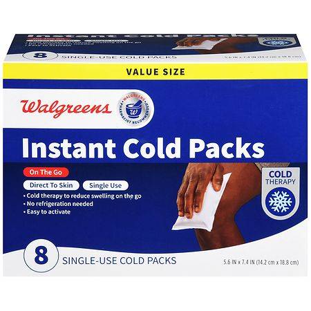 Walgreens Instant Cold packs (8 ct)