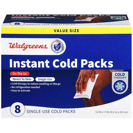 Walgreens Instant Cold packs (5.6 in * 7.4 in)