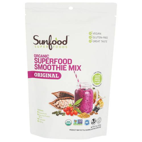 Sunfood Superfoods Raw Organic Superfood Smoothie Mix