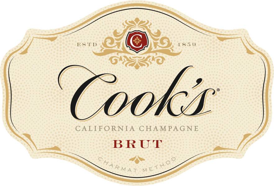 Cook's Brut California Champagne Wine 2015 (750 ml)