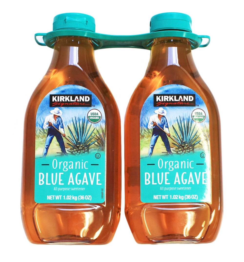 Kirkland Signature Organic Blue Agave Sweetener (72 oz, 2 ct)