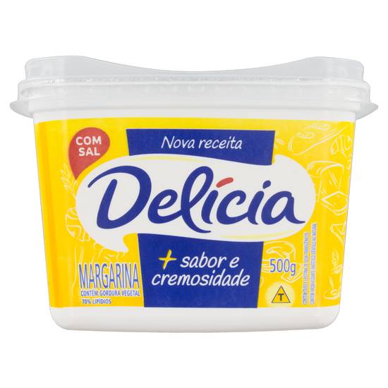 Delícia margarina com sal (500 g)