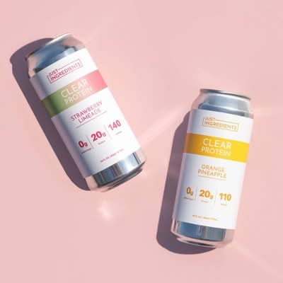 Just Ingredients Clear Protein Drink, Orange Pineapple (16 fl oz)