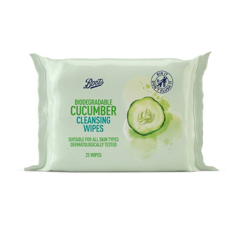 Boots Bio Cleans Wipes Cucumber 25s