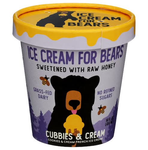 Ice Cream For Bears Cubbies & Cream French Ice Cream