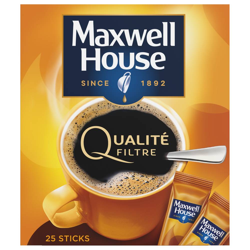 Maxwell House - Café soluble qualité filtre (25)