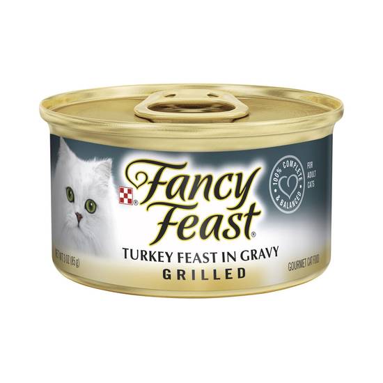 Fancy Feast Classic Cat Food Turkey Prime Fillet 85g