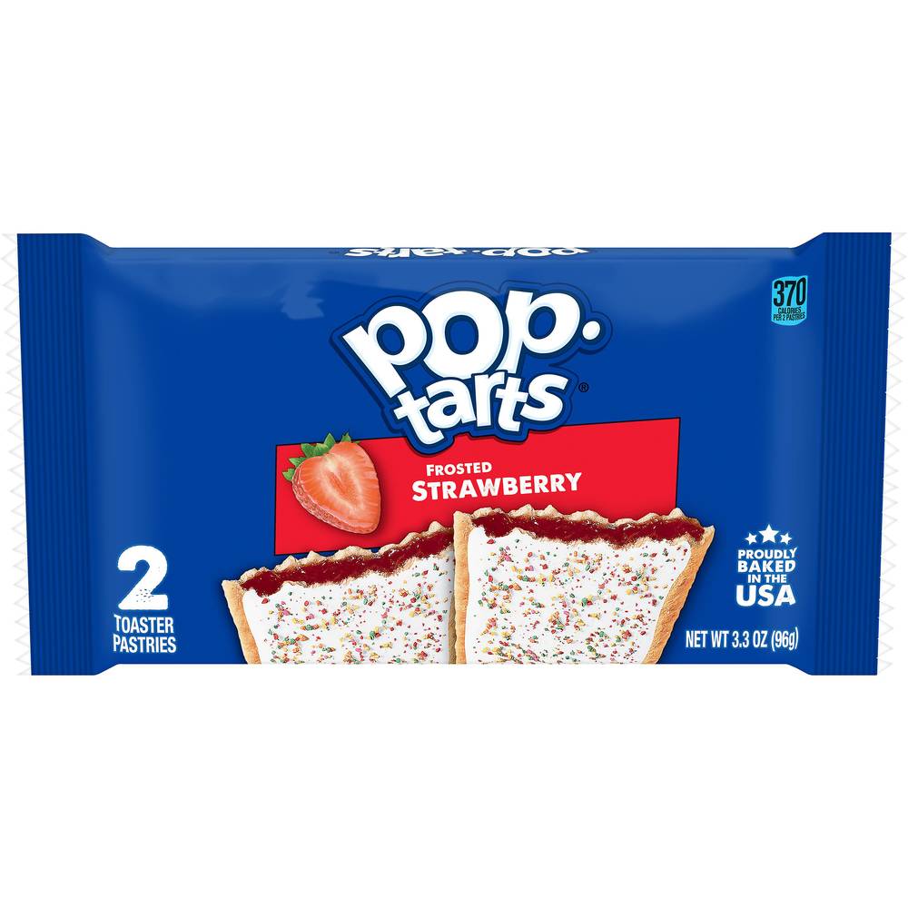 Pop-Tarts Frosted Strawberry Toaster Pastries (3.3 oz)