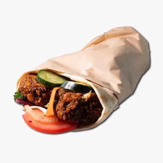 Potatoes & Eggplant Wrap (Vegan)