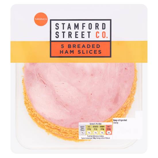 Stamford Street Co. Breaded Ham Slices x5 120g