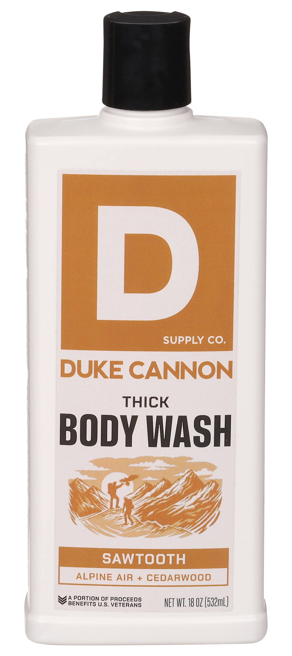 Duke Cannon Thick Body Wash, Sawtooth (18 fl oz)