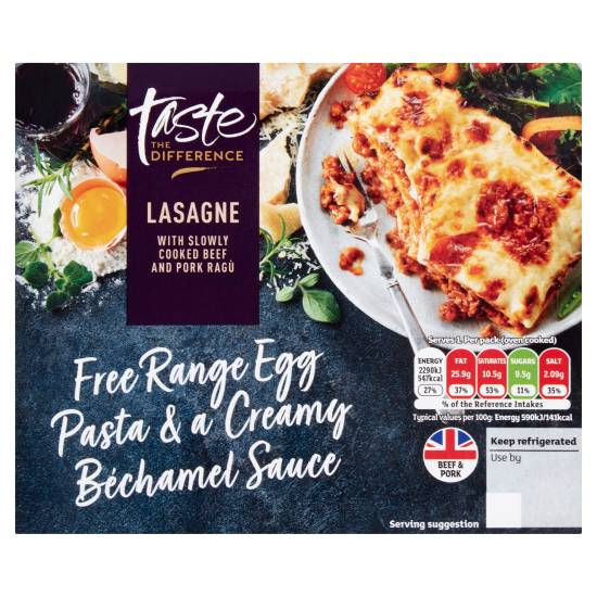 Sainsbury's Taste the Difference Lasagne (400g)