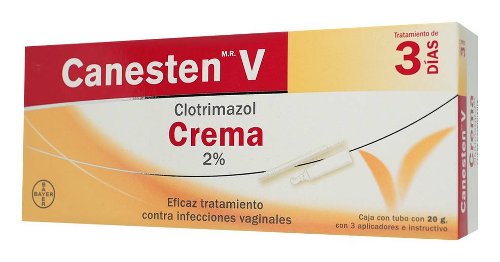 Bayer · Canesten v clotrimazol crema 2% (20 g)