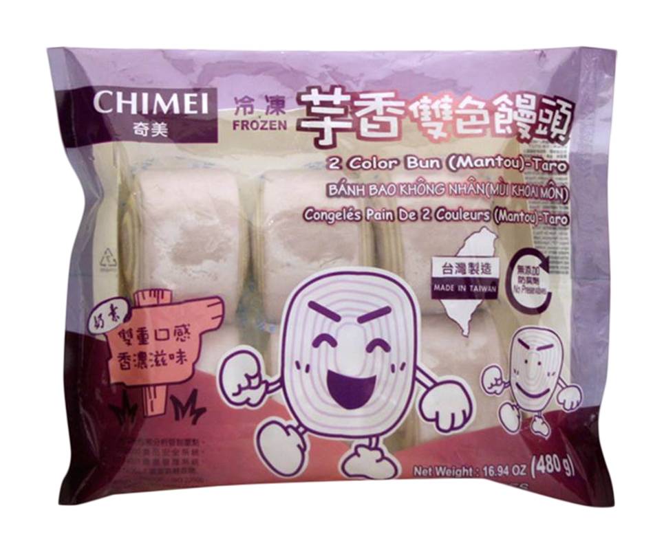 CHIMEI 2-Color Mantou Taro 480g