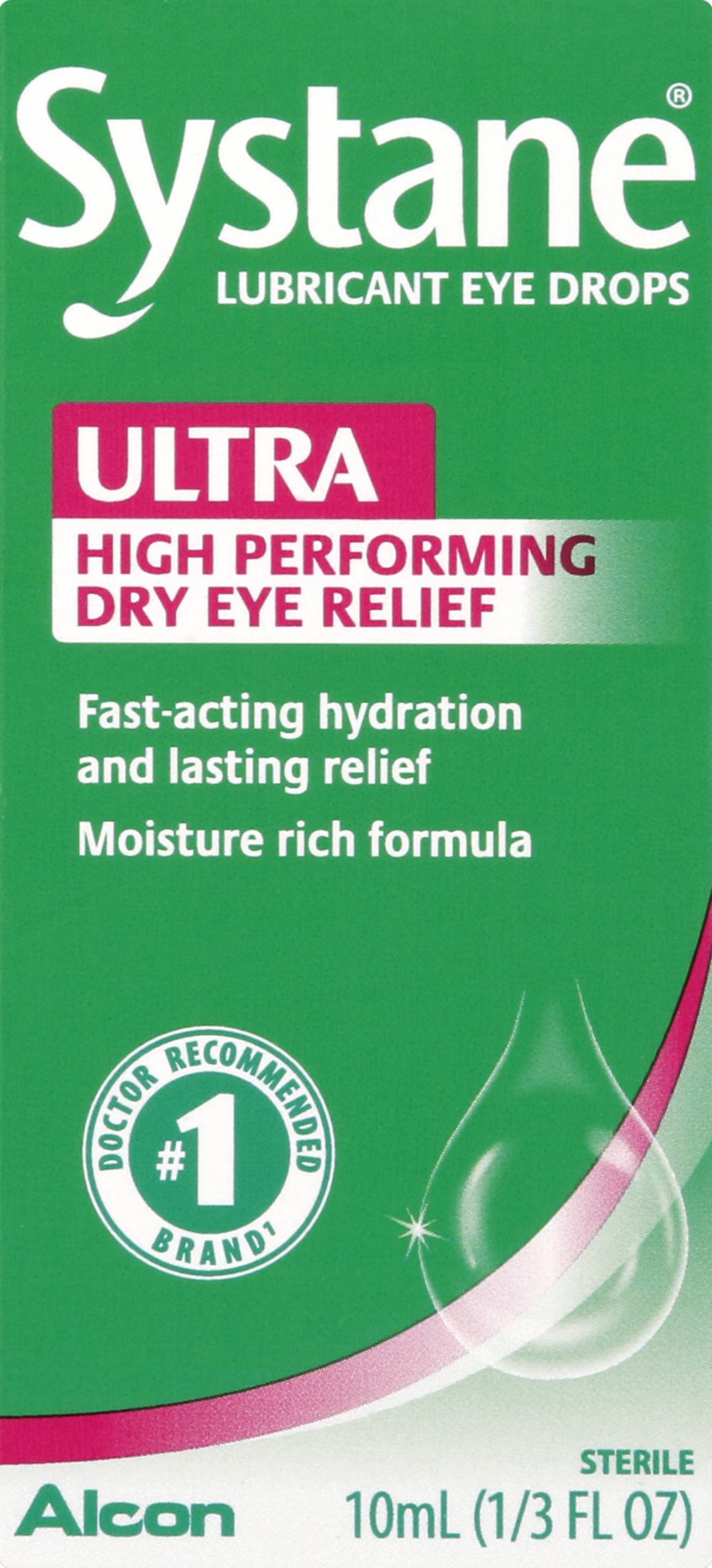 Systane Ultra Lubricant Eye Drops (0.33 fl oz)