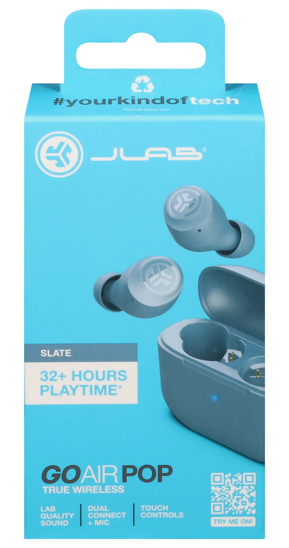 JLab Audio Go Air Pop True Wireless Earbuds