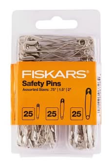 Fiskars Safety Pins (75 ct)