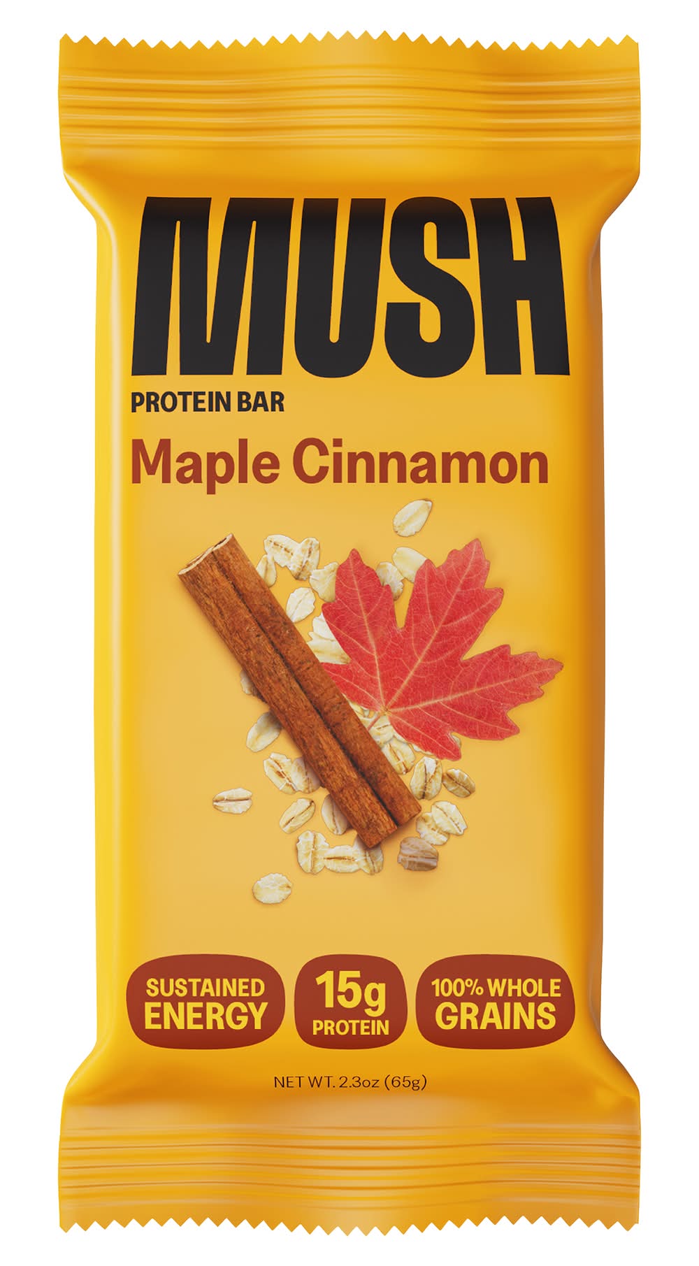 MUSH Maple Cinnamon Protein Bar (2.3 oz)